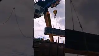 ФОТО моменты Погрузки ПИЛОМАТЕРИАЛА в ЖД ПОЛУВАГОН.