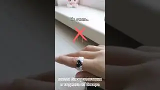 лю вас ❤️❤️❤️ #видео #бисероплетение #кольцо #тренд #бисер #кольцо #дианаизбисера