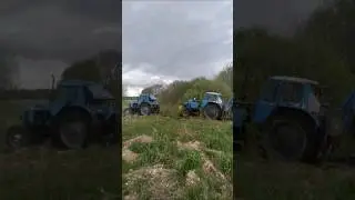 вытаскиваем ЮМЗ из грязи!