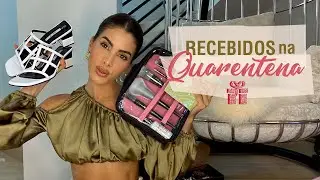 RECEBIDOS NA QUARENTENA!📬📦