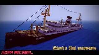 sinking of the SS Athenia | 82nd Anniversary - MINECRAFT ANIMATION