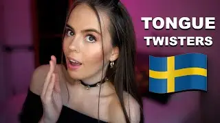 ASMR Tongue Twisters in Swedish