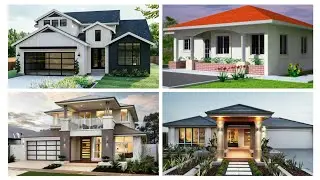 Modern House Front Yard Landscaping Designs Ideas |. Eye Catching House Front Design  With Garden
