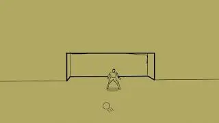 FIFA goal in 2D Animation (Blender 2.8 Grease Pencil)