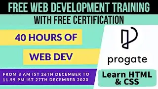 40 Hours Web Dev | Web Development Training with Free Certification | HTML & CSS Course | HTML | CSS