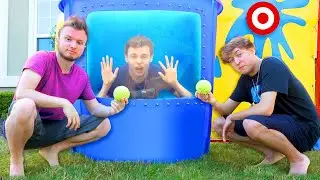 The Youtuber DUNK TANK Challenge (ft. Zyph & Fiizy)