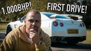 FIRST DRIVE OF MY 1,000BHP NISSAN GTR!
