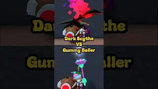 Dark Scythe VS Gummy Baller in Bee Swarm Simulator #shorts #beeswarmsimulator #roblox