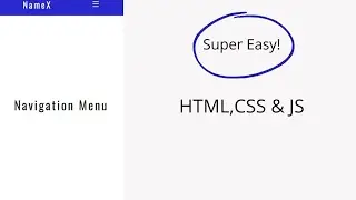 Responsive navigation bar with Source Code !!