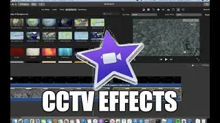 iMovie Tutorial - How to add a CCTV or CAMERA effect to your iMovie Project (2020)