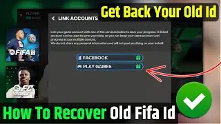 😍 How To Recover Old FIFA Mobile Account | How To Recover Old Team And Progress in FIFA Mobile |