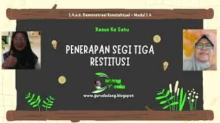 Penerapan Segitiga Restitusi Tugas [KASUS - 1] Modul - 1.4.a.6. Demonstrasi Konstektual - Modul 1.4