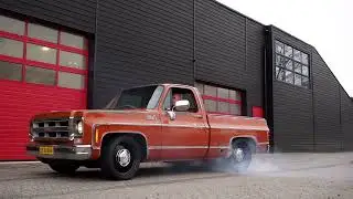 1976 GMC Sierra 572 Big Block Sound and Burnout