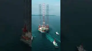 Offshore life at sea