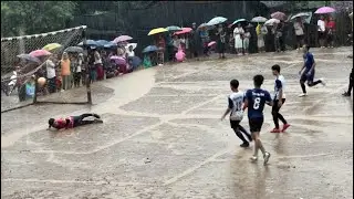 Daw Mu Say Vs Section 14 ( 3:0 )Soccer raining