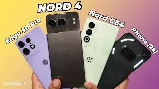 OnePlus Nord 4 vs Moto Edge 50 Pro vs Nothing Phone 2a vs Nord CE4 🔋Performance & Battery Test
