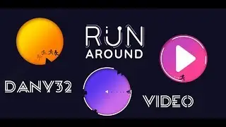 Run Around #1 рисуем круги!!!