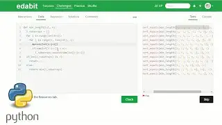 Python Coding Challenge #1