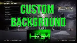 HOW TO GET CUSTOM BACKGROUND IN H2M