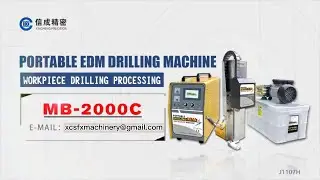 MB-2000C Portable EDM Drilling Machine丨0.5-3mm Small Hole Drilling Machine EDM Hole Puncher