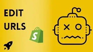 HOW TO EDIT URLS IN SHOPIFY [avoid 404 pages and broken links]