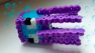 SQUID MINECRAFT PERLER BEADS 3D
