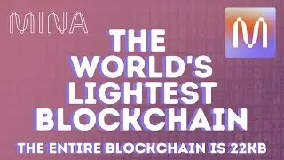 Listed Today! - The World's Lightest Blockchain - Only 22KB - MINA