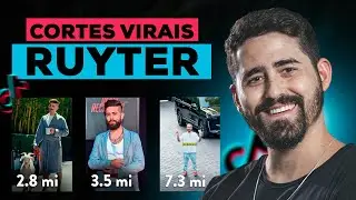 Como fazer CORTES DO RUYTER para MONETIZAR RÁPIDO NO TIKTOK e Ganhar Dinheiro