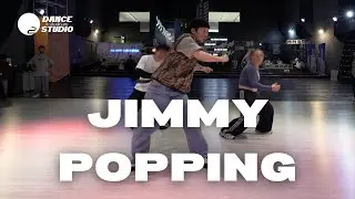 JIMMY POPPING BEGINNER LEVEL | O2 DANCE STUDIOS