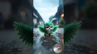 Eagle cat story #cute #cat #ai
