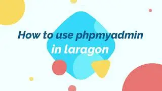How to use phpmyadmin in laragon || Web Development || Web Design || Xampp || Local Server ||