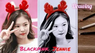 How to Draw Jennie BLACKPINK | from Start to Finish | tutorial for beginners