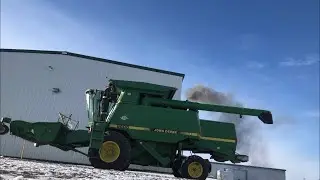 JOHN DEERE 9600 COLD START
