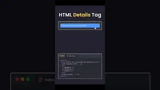 Unfold the Secrets of the HTML Details Tag