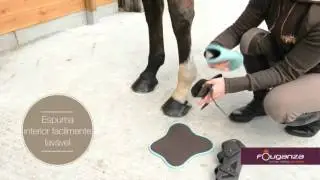 Caneleiras Prostyle para cavalo Fouganza - Exclusividade Decathlon