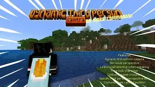 Dynamic Third Person Camera = Should surfing camera? ( 1.20+ ) || MINECRAFT BEDROCK