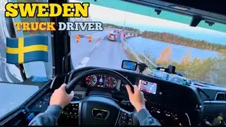 #146 🇸🇪 Sweden Pov Truck Daily Routine Deliveries