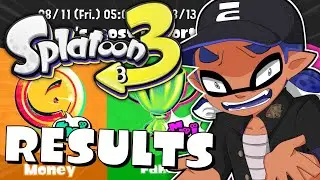 SPLATOON 3 SPLATFEST RESULTS!!(Money VS Fame VS Love)