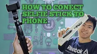 HOW TO CONNECT SELFIE STICK TO YOUR PHONE