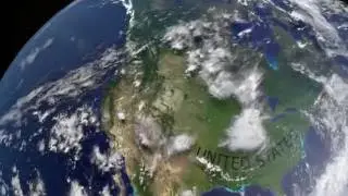 Blender Earth zoom