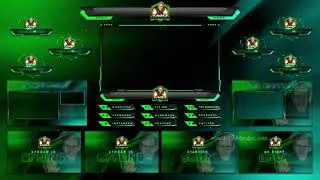 New Animated Twitch overlay Design 