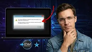 How To Fix IDM Does Not Support This Type of Downloading in 2026 | Step-By-Step