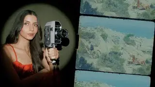 shooting on my granddad's super 8 camera for the 1st time