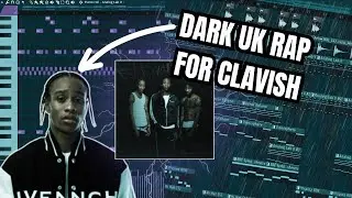 Making a Dark UK Rap Beat for Clavish in Fl Studio but a Thunderstorm Knocks out My Power