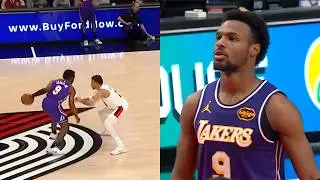 Bronny James CONTRIBUTES 20+ Points Against Portland 🔥 l Lakers vs Trailblazers
