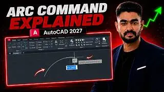 AutoCAD Beginner Course | Arc Command Explained AutoCAD Tutorial