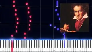 VIRUS | Beethoven PIANO TUTORIAL (Sheet in the description)