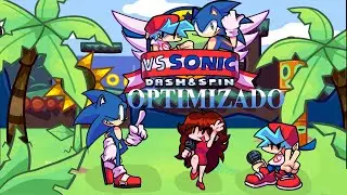 FNF Vs Sonic Dash Spin Optimizado Para PC de 64 Bits Gama Baja