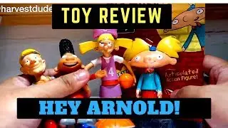 HEY ARNOLD! BY WENDY'S FIGURE TOY REVIEW  and Where to Find Them!