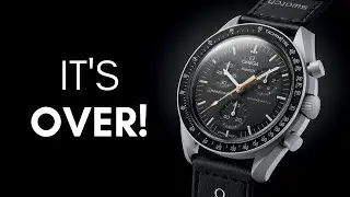 This is the Tudor Black Bay of Swatch | Thoughts on the NEW Omega x Swatch Moonshine MoonSwatch